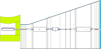 MCNP view of the Balder geometry