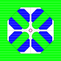 Quadrupole magnet type F